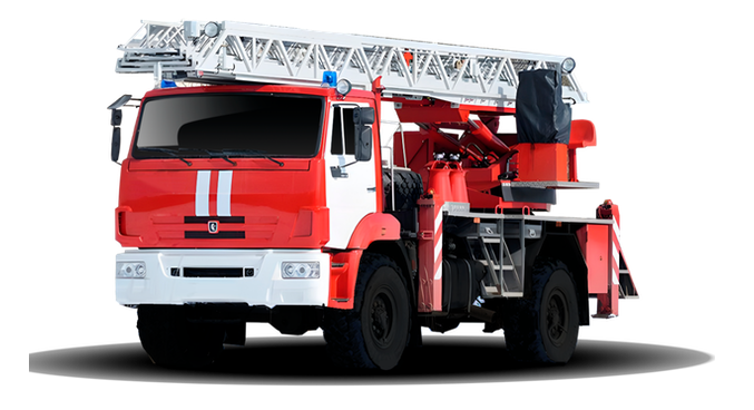 Автолестница пожарная АЛ-30